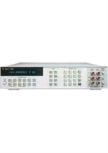 HP/Agilent 3458A 8.5-digit digital multimeter front panel